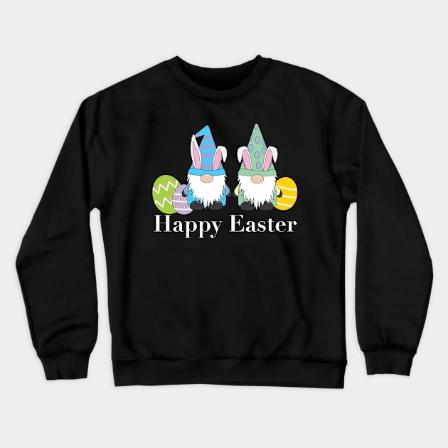 Gappy Easter Garden Gnomes Crewneck Sweatshirt by KevinWillms1